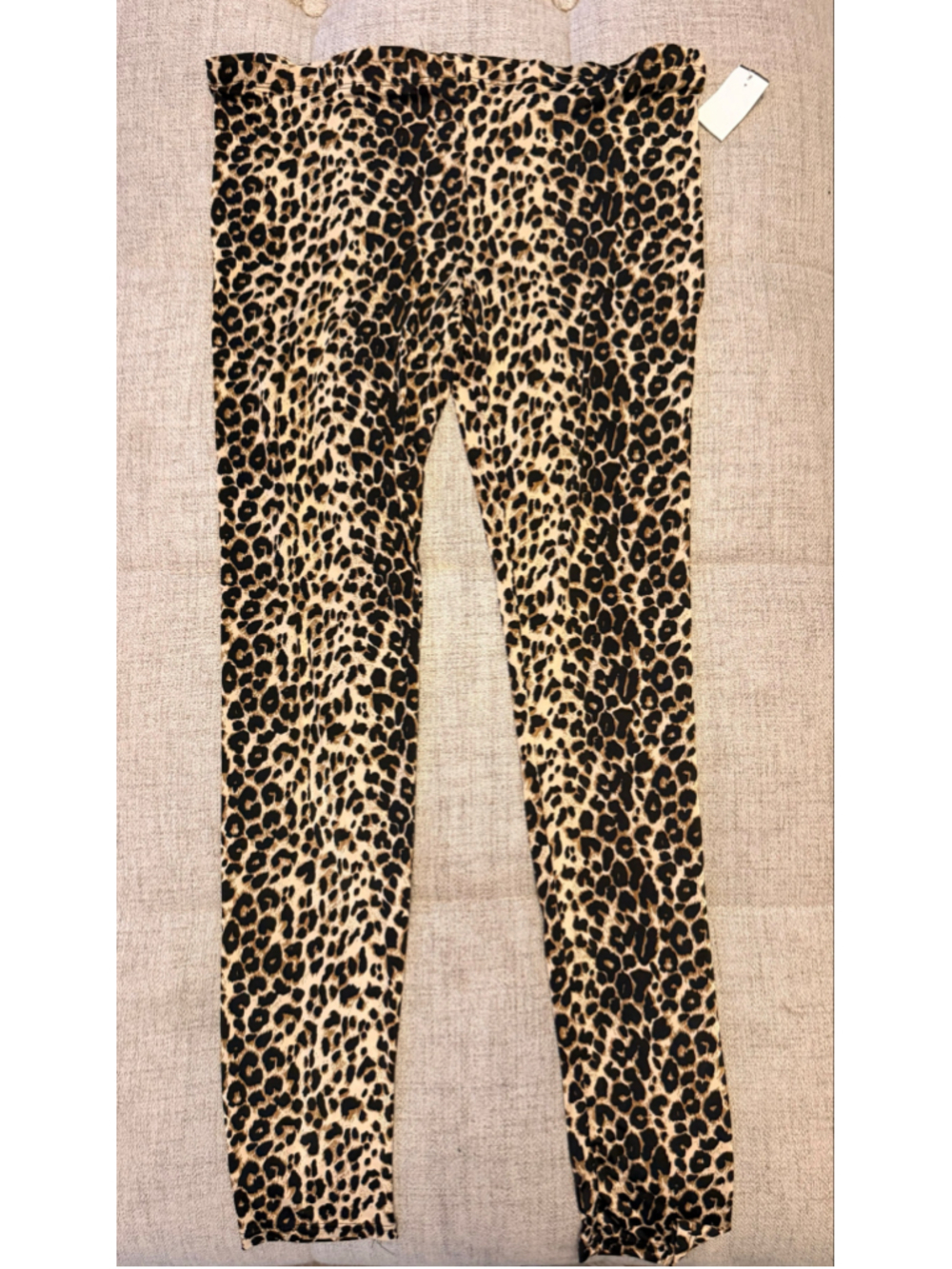 K TOO Women’s Leopard Print Leggings Size Large NWT